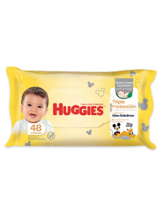 T.HUMEDAS HUGGIES TRIPLE PROTECCION 48UN