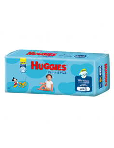 PAÑALES HUGGIES PROTECT PLUS GDE 8UN