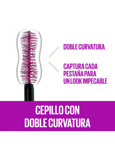 MASCARA PARA PESTAÑAS MAYBELLINE FALSIES LASH LIFT WTP VERY BLACK  