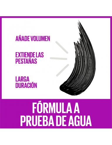 MASCARA PARA PESTAÑAS MAYBELLINE FALSIES LASH LIFT WTP VERY BLACK  