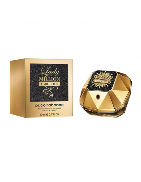FRAGANCIAS SELECTIVAS PACO RABANNE LADY MILLION FABULOUS EDP 80 CC