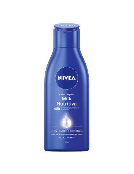 CR NIVEA BODY MILK EXTRA SECA 125CC