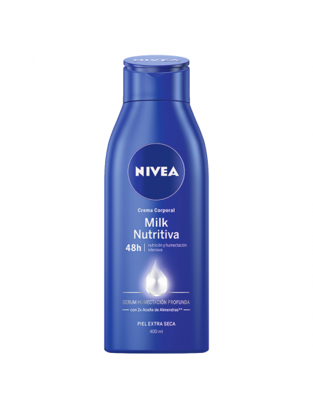 CR NIVEA BODY MILK EXTRA SECA 400CC