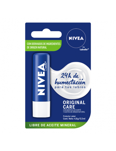 PROTEC.LABIAL NIVEA LABELLO ORIG 4.8G