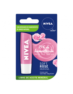 PROTEC.LABIAL NIVEA LABELLO ROSE 4,8GR