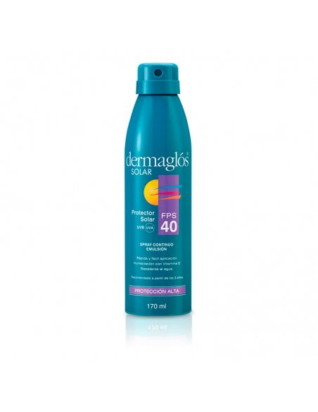 PROT SOLAR DERMAGLOS SPRAY CONT F40 170CC