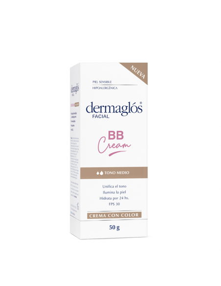 CR DERMAGLOS BB CREAM T MEDIO X50GR