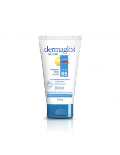 PROT SOLAR DERMAGLOS BEBES F65 CR 120GR