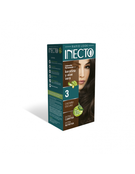 TINT INECTO CASTAÑO OSCURO KIT T3