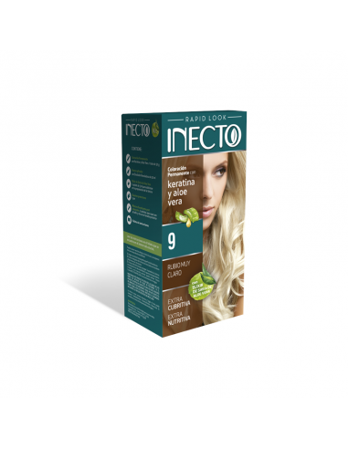 KIT CON AMONIACO INECTO RUBIO MUY CLARO T 9  