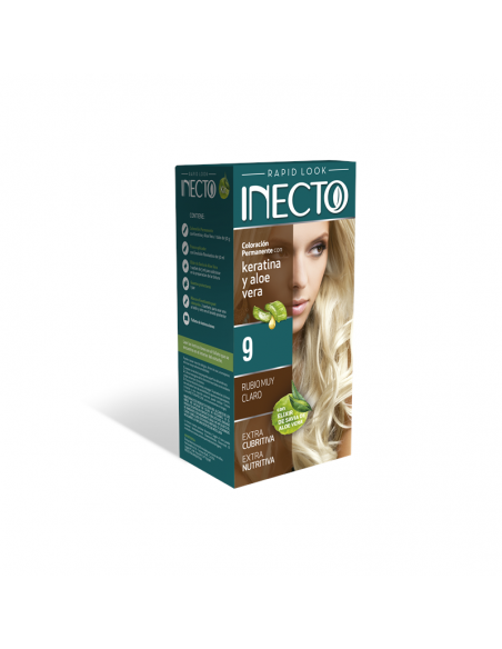 KIT CON AMONIACO INECTO RUBIO MUY CLARO T 9  