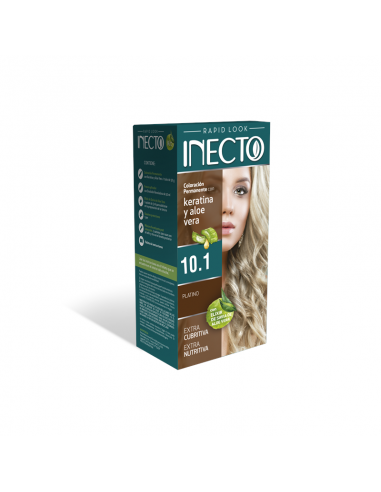 KIT CON AMONIACO INECTO RUBIO PLATINO T 10.1  