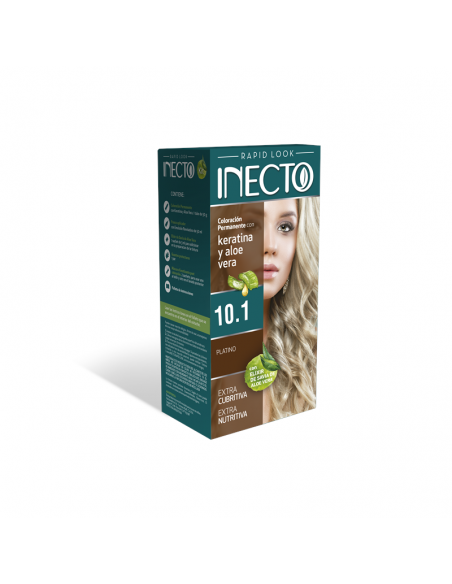 KIT CON AMONIACO INECTO RUBIO PLATINO T 10.1  