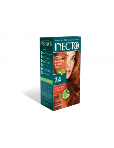 TINT INECTO RUB COBRE ZANAHORIA KIT T7.4