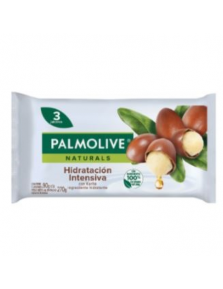 JAB.DE TOC PALMOLIVE NATURALS KARITE 3X90G