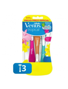 GILLETTE VENUS TROPICAL MAQ 3UN