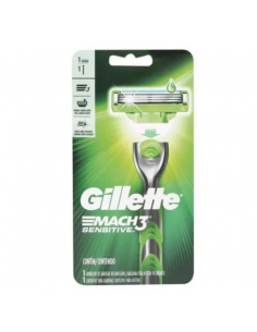 GILLETTE MACH 3 SENSITIVE MAQ 1UN