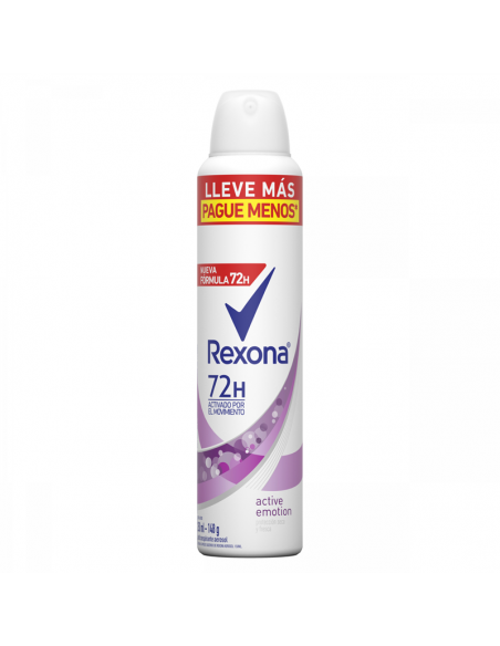 DESODORANTE PERSONAL REXONA ACTIVE EMOTION ED LIMITADA 250 CC