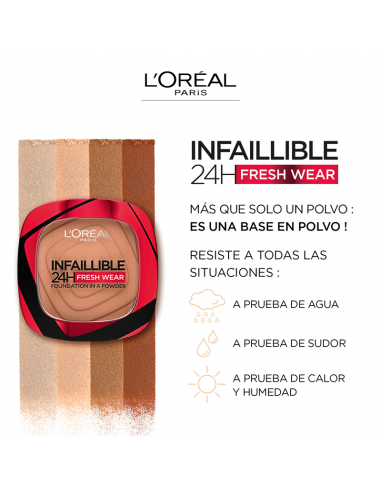 BASE LOREAL INFALLIBLE 24HS FRESH WEAR T140  