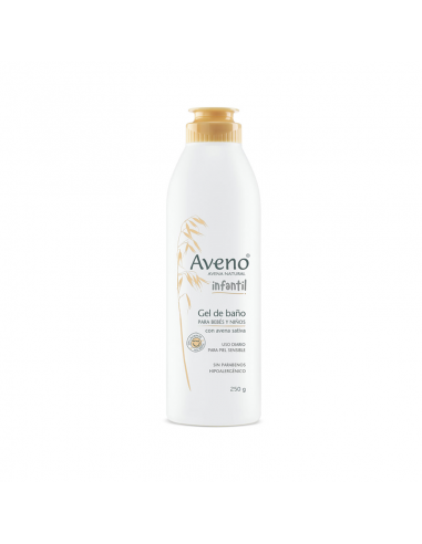 JABONES DE TOCADOR AVENO LIQUIDO INFANTIL 250 GR