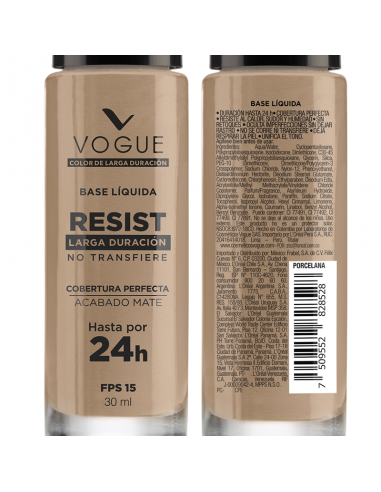 BASE VOGUE LIQUIDA RESIST BRONCE 14  