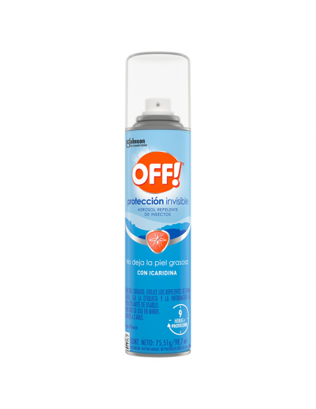 REPELENTE OFF INVISIBLE AEROSOL 104.5CC