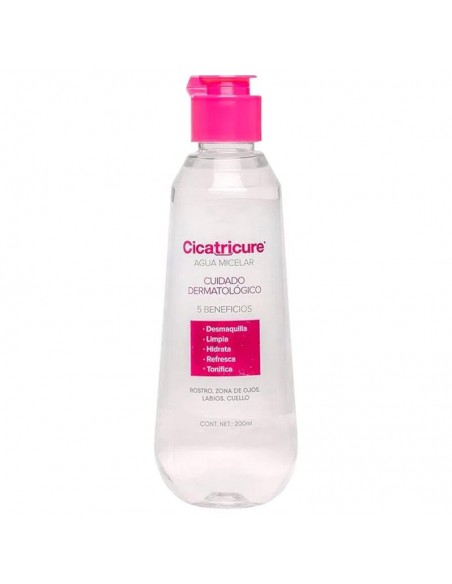 AGUA MICELAR CICATRICURE X200CC
