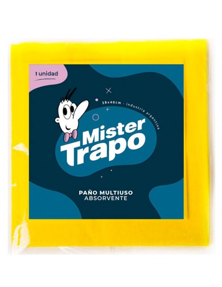 PAÑO MR TRAPO MULTIUSO 38X40
