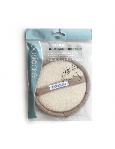 ESPONJA BASICCARE DE BAÑO VAGETAL Y TOALLA