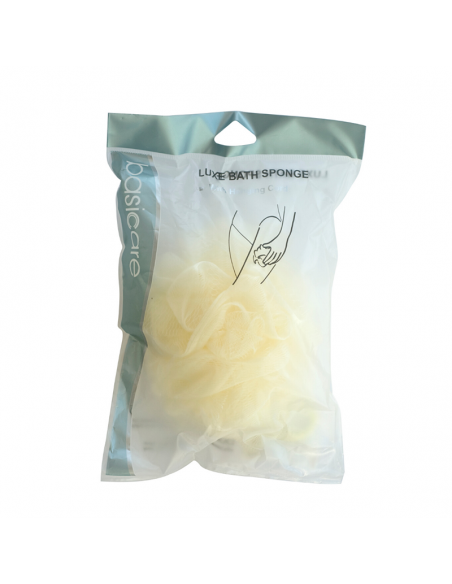 ESPONJA BASICCARE D BAÑO DE LUJO MARFIL