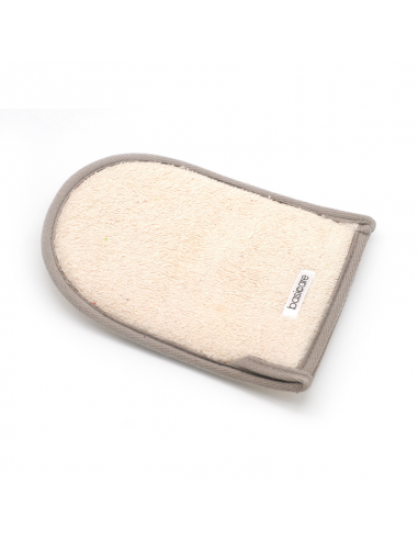 ESPONJA CORPORAL BASICCARE MANOPLA C/VEGETAL Y TOALLA  