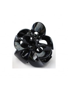 BROCHE BASICCARE FORMA FLOR-NEGRO
