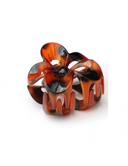 BROCHE BASICCARE FLOR MARRON