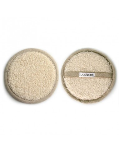 ESPONJA FACIAL BASICCARE DE BAñO DE SISAL Y TOALLA  