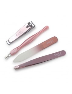SET BASICCARE MANICURIA ROSE