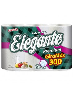 ROLLO DE COCINA ELEGANTE DH 3X100 PAÑOS