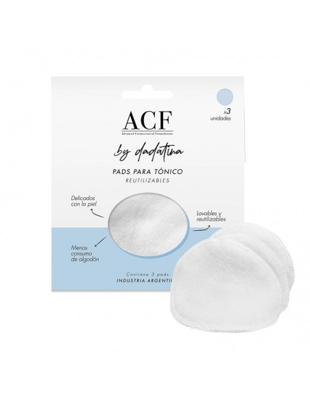DISCOS/TOALLAS DEMAQUILLADORAS ACF PAD PARA TONICO BY DADATINA  