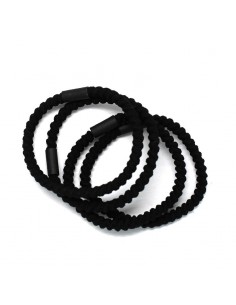 ELASTICOS BASICCARE TIRABUZON NEGRO X 4