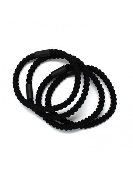 ELASTICOS BASICCARE TIRABUZON NEGRO X 4