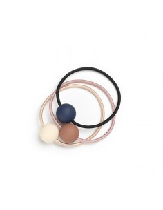 ELASTICOS BASICCARE PERLA MATE-COL SURTI