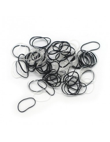 PELO-BROCHES Y COLITAS- BASICCARE ELASTICAS X 100  