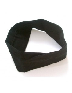 VINCHA BASICCARE ELASTICA NEGRA