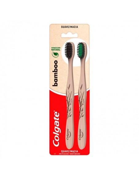 CEPILLO D.COLGATE BAMBOO 2UN