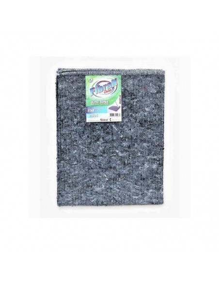 TRAPO DE PISO FIBRAN GRIS ESTRELLITA 48X60
