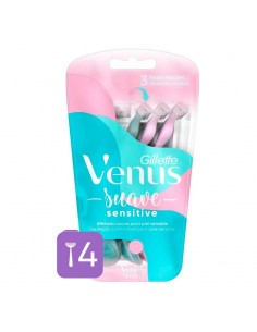 GILLETTE VENUS SUAVE SENSITIVE MAQ 4UN