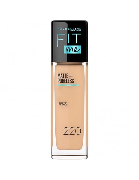 BASE MAYBELLINE FITME MATTE + PORE 220 NATURAL  