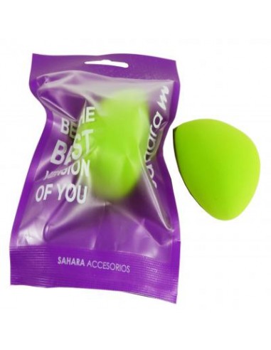 ESPONJA FACIAL SAHARA CISNE BLENDER GREEN COLOUR  