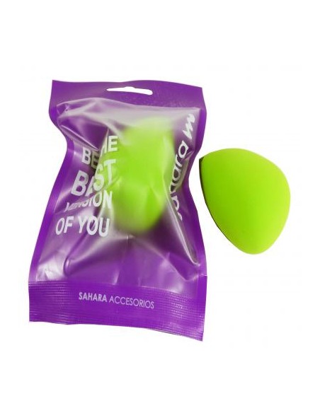 ESPONJA FACIAL SAHARA CISNE BLENDER GREEN COLOUR  