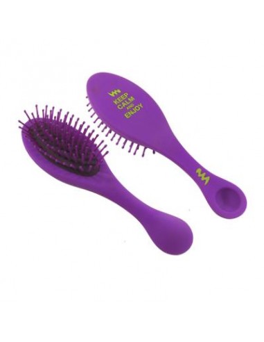 CEPILLO DE PELO SAHARA RUBBER VIOLET COLOUR CHICO  
