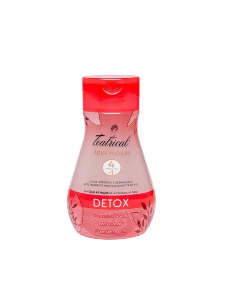 AGUA MICELAR TEATRICAL DETOX 600CC